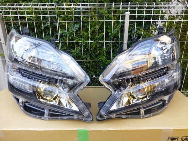 未使用中古 20 25 後期 VELLFIRE ヴェルファイア ゴールデンアイズ 純正 ヘッドライト 左 右 AFS ヘッドランプ Golden Eyes ゴールデンアイ