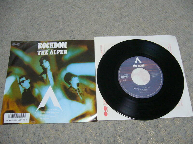 ROCKDOM THE ALFEE シングル盤