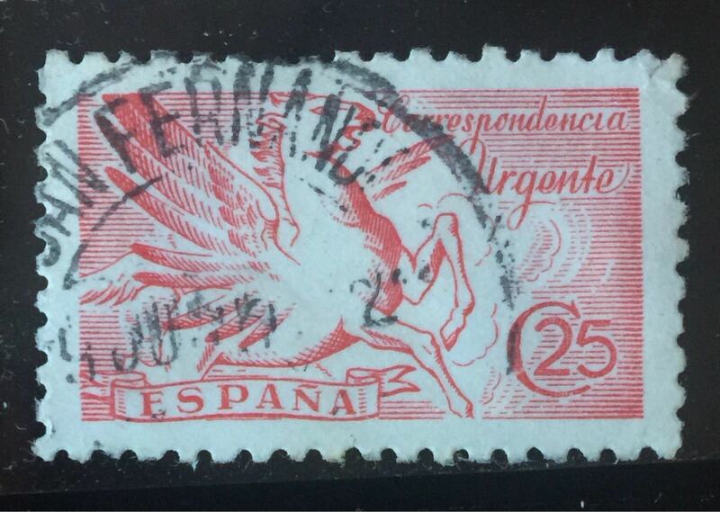 スペイン切手★ペガサス(神話の馬)1939年