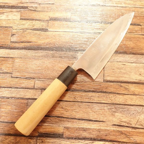 勝成 出刃包丁 研ぎ済 使用感少 保管品