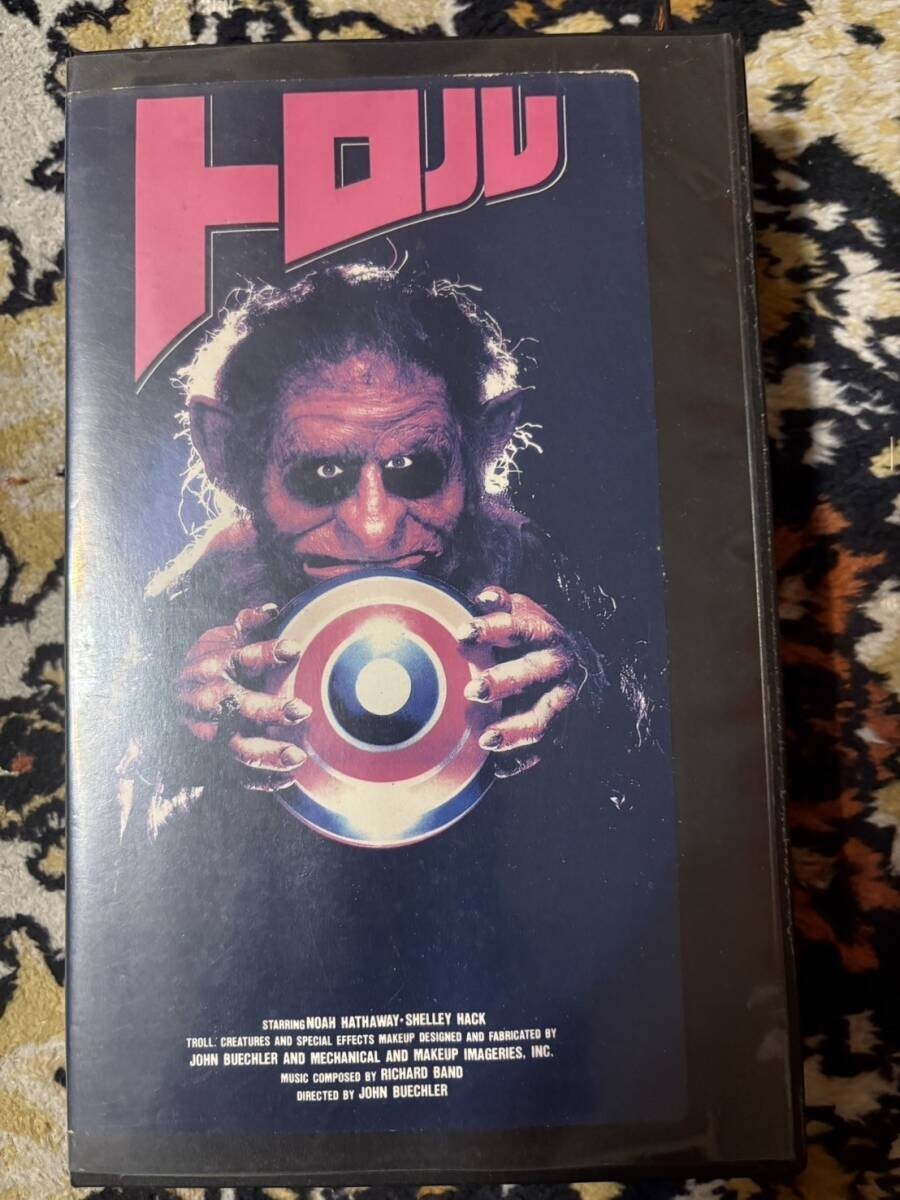 ★7-307ビデオテープ 中古VHS ★S41★ ★未DVD化★ 『トロル』