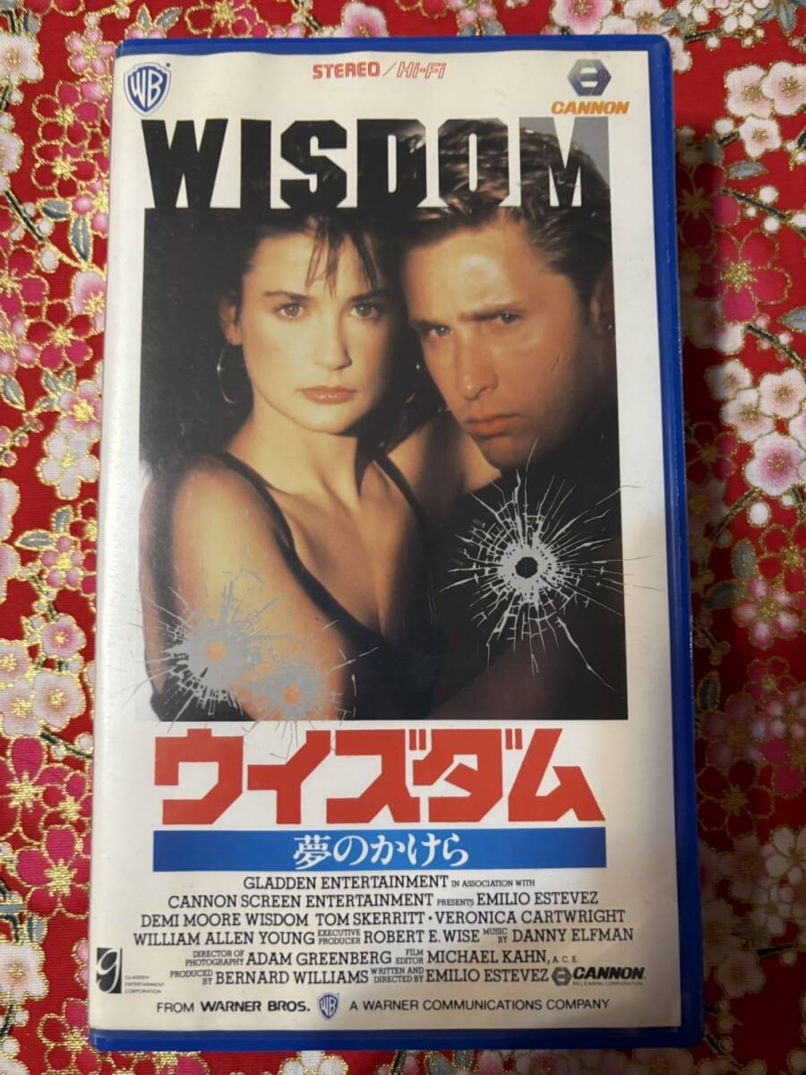 ♪322-X238　中古VHS/ビデオテープ★★ウイズダム・夢のかけら★出演：エミリオ・エステベス/デミー・ムーア★1987年・アメリカ映画