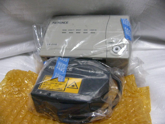 ★未使用★ KEYENCE LK-2110＋LK-085 CCDレーザ変位計 LKシリーズ