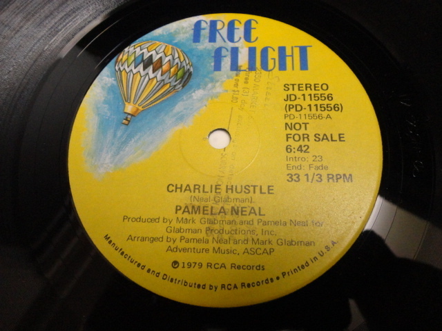 Pamela Neal - Charlie Hustle オリジナル原盤 12 エレクトロDISCO 視聴