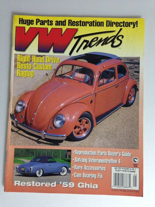 VW Trends MAY 1997 VOL.16 No.5
