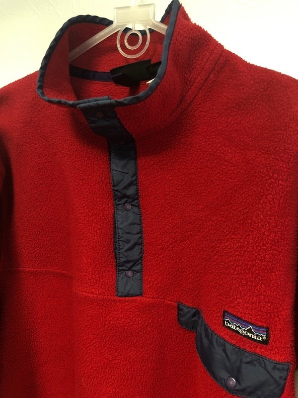 希少 92年 patagonia SYNCHILLA Fleece SNAP-T L パタゴニア スナップ-T シンチラ フリース R2 R3 R4 R20327