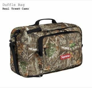 Supreme 19AW Duffle Bag Real Tree Camo ダッフルバッグ リアルツリーカモ 迷彩 新品 未使用 完売品