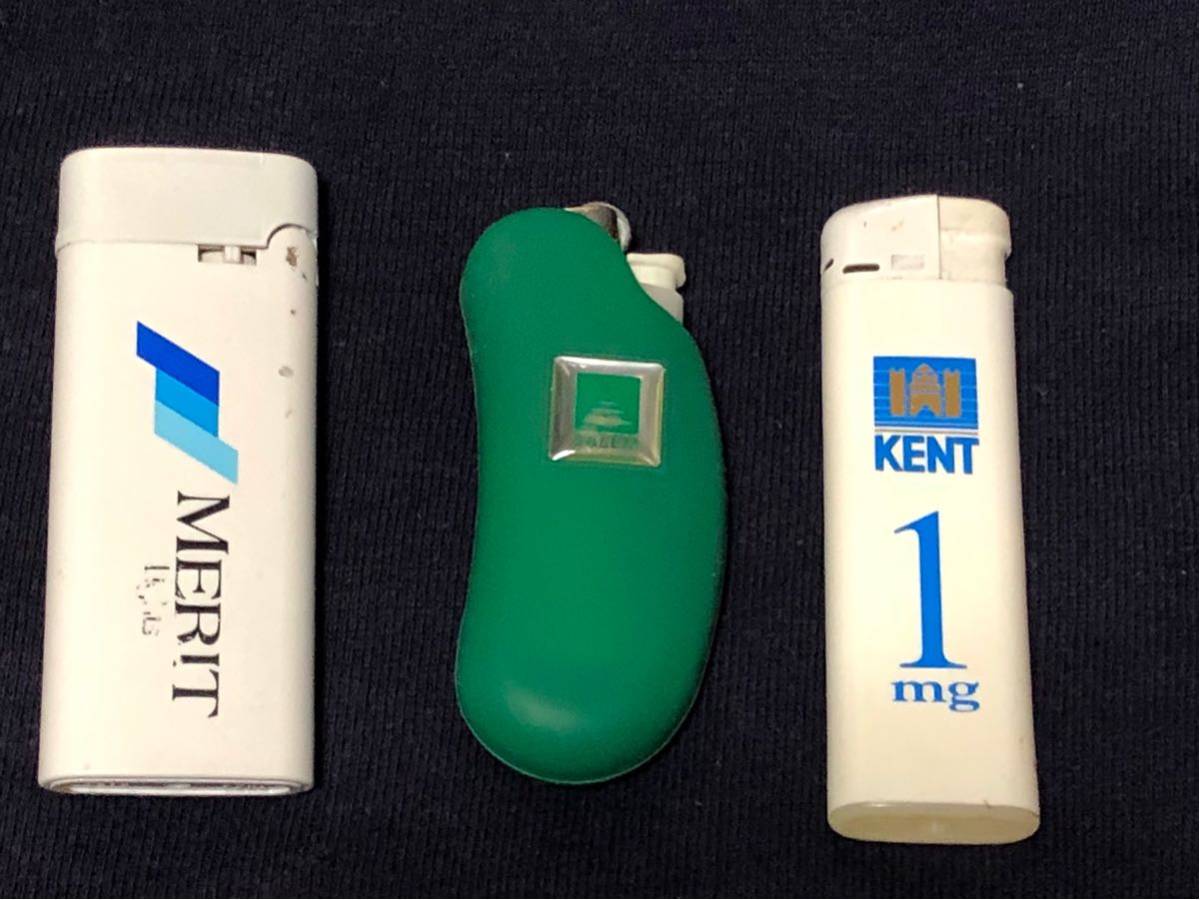 SALEM/KENT/MERIT light JT日本たばこ販促ライターセット