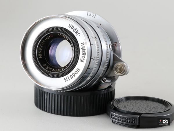 希少Nippon kogaku Nikkor QC 5cm F/3.5 ライカＬ３９レンズ整備済