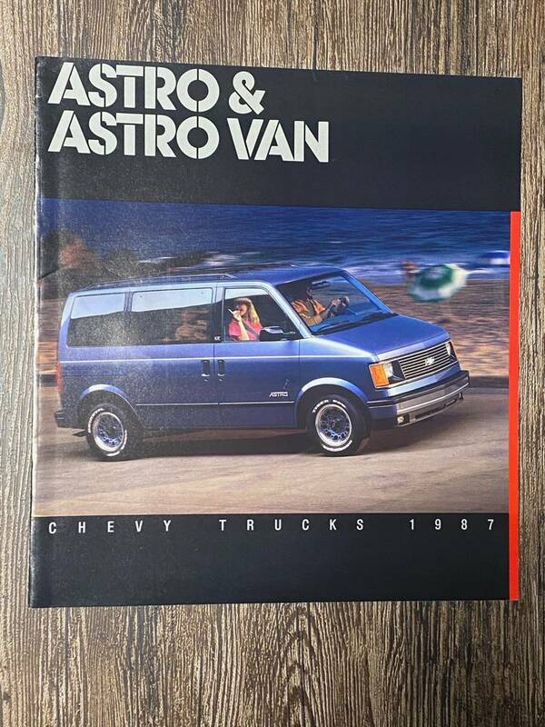 CHEVY TRUCKS 1987 ASTRO & ASTRO VAN CATALOG シェビー アストロ バン カタログ トラック