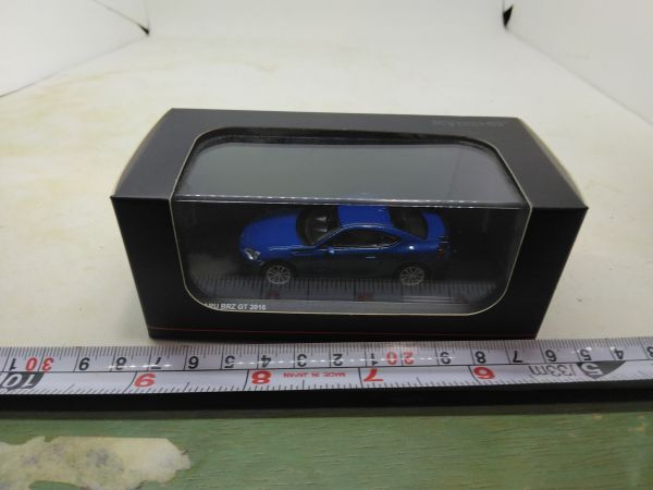ミニカー 宮沢模型流通限定, 京商 1/64 スバル BRZ GT 2016 ブルー