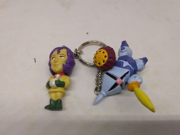 キーホルダー　機動戦士ガンダム マ・クベ　ギャン ミニ フィギュア ジャンク