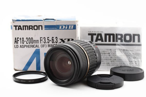 ◆外観美品◆難あり◆ タムロン TAMRON AF 18-200mm F3.5-6.3 XR MACRO A14E キャノン Canon ズームレンズ 現状 #4575