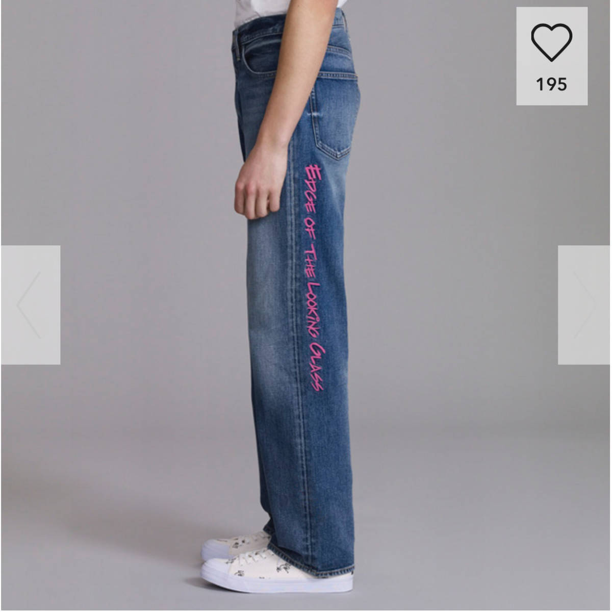 KIM JONES GU PRODUCTION キムジョーンズ レギュラーストレートジーンズ(KJ) L メンズ 完売