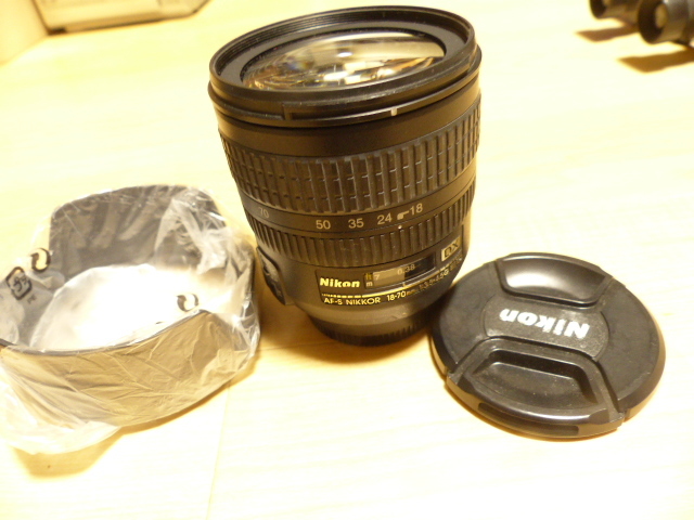AF-S DX 18-70㎜F3.5-4.5 G ED フード付