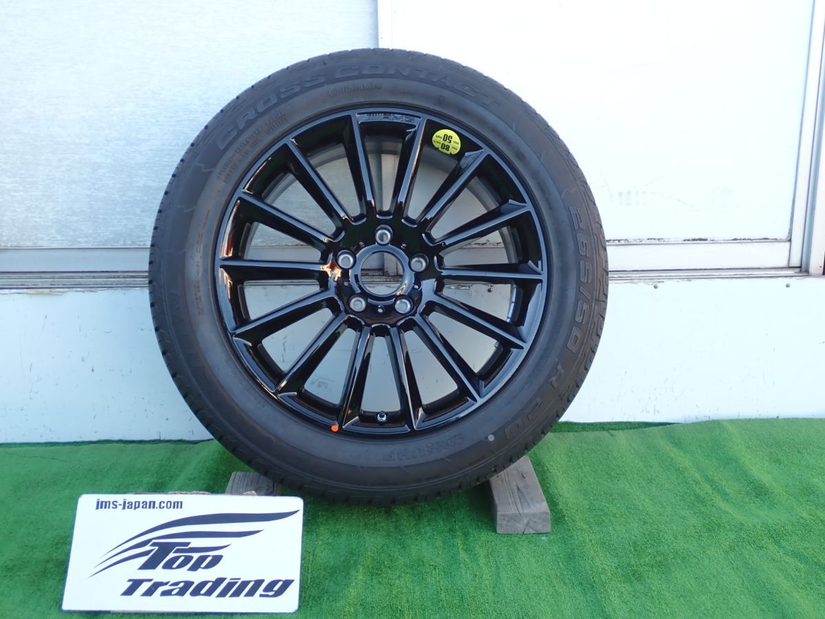 L5125vc ベンツ純正 AMG G63 W463A コンチネンタル クロスコンタクト スペアタイヤ 20インチ マルチスポーク アルミホイール 適合確認可能