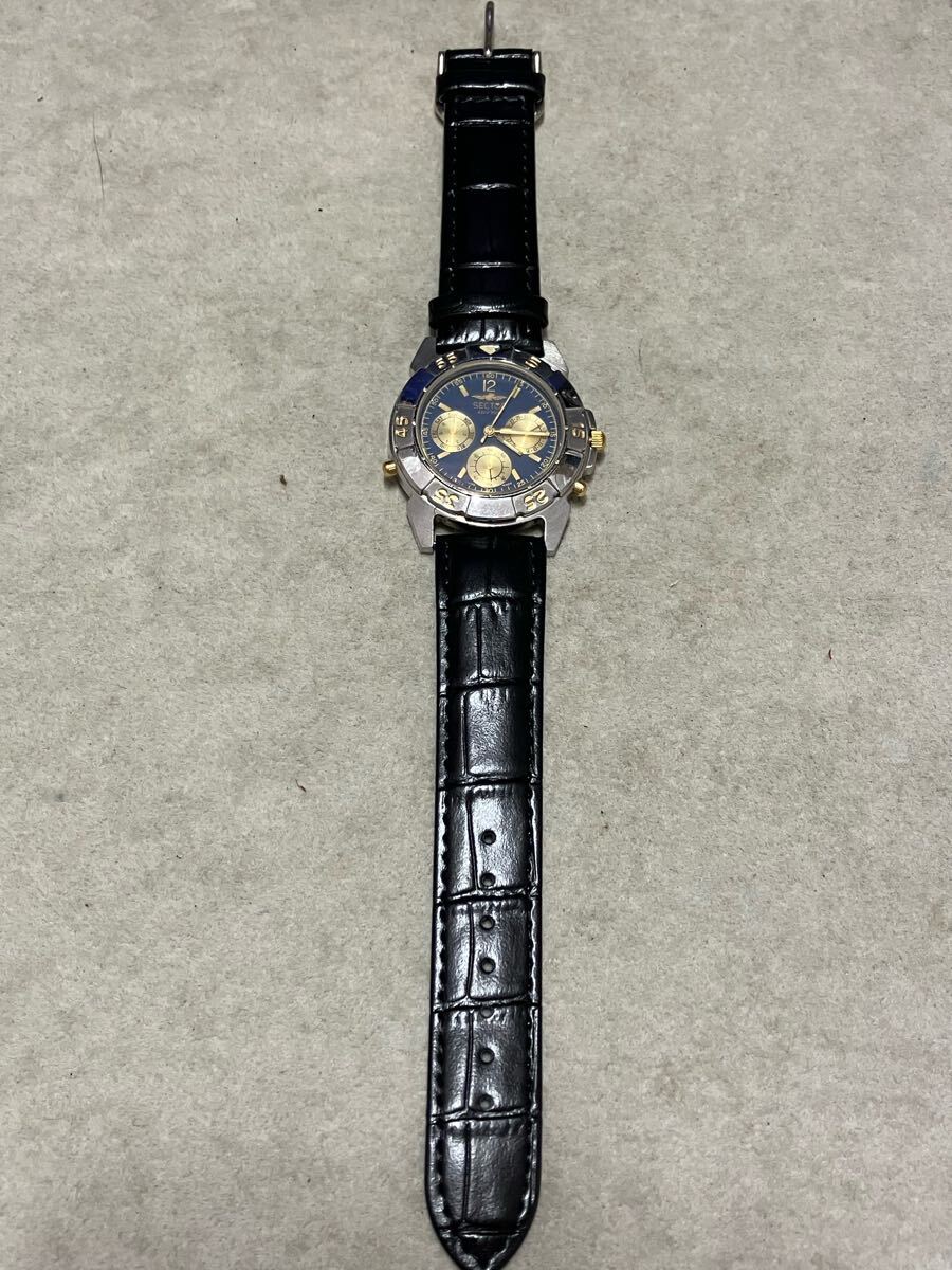 腕時計　SECTOR GENUINE LEATHER 稼働品 社長私物大放出④ 60サイズ
