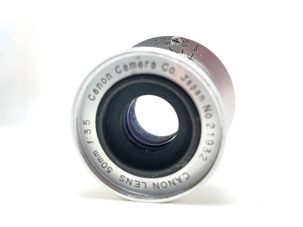 21192●CANON LENS 50mm f:3.5 Canon Camera Co. Japan