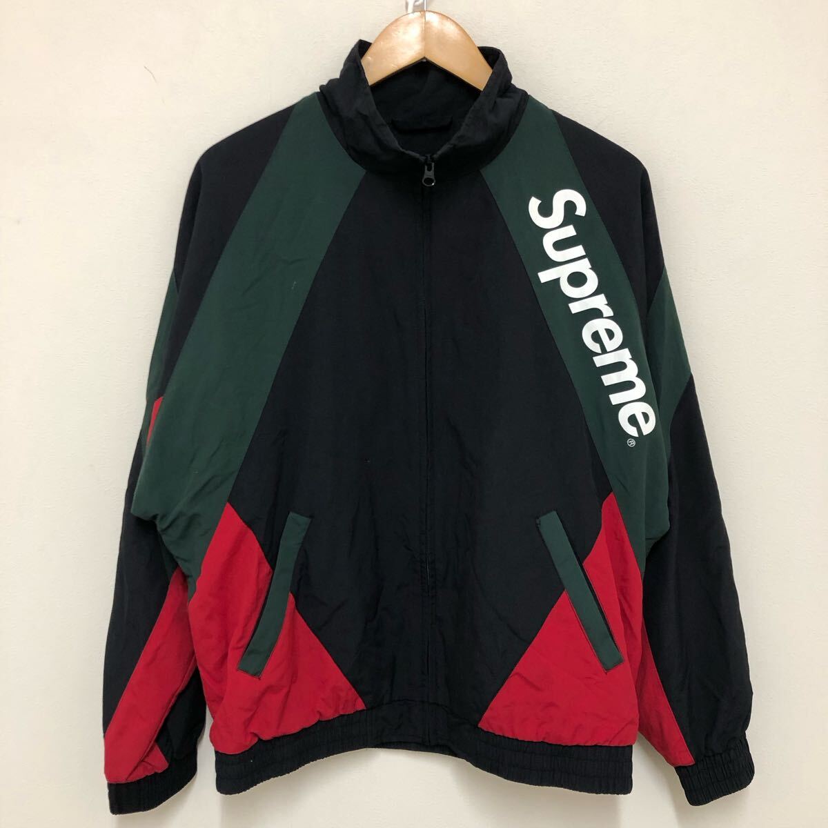 (28)Supreme Paneled Track Jacket 20SS ブラック 黒 ナイロン M シュプリーム パネルド トラックジャケット ナイロンジャケット