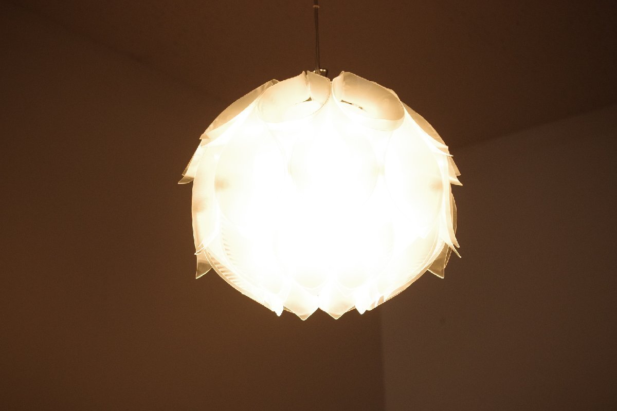 展示品 SLAMP スランプ FLORA フローラ サスペンション ミニ ホワイト ペンダントライト イタリア 照明 E26 幅36ｃｍ 定価10万