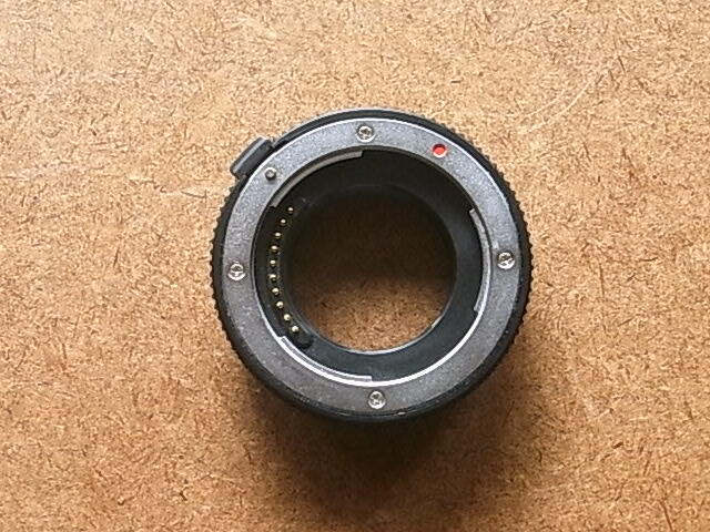 VILTROX 接写リング DG-FU EXETNSION TUBE 16mm接写リング フジ Xマウントマクロレンズ用 送料230円　使用少