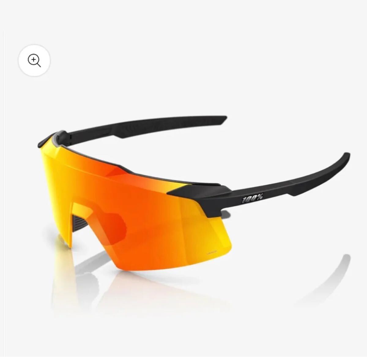 100% AEROCRAFT エアロクラフト　Soft Tact Black HiPER Red Multilayer Mirror Lens 正規品