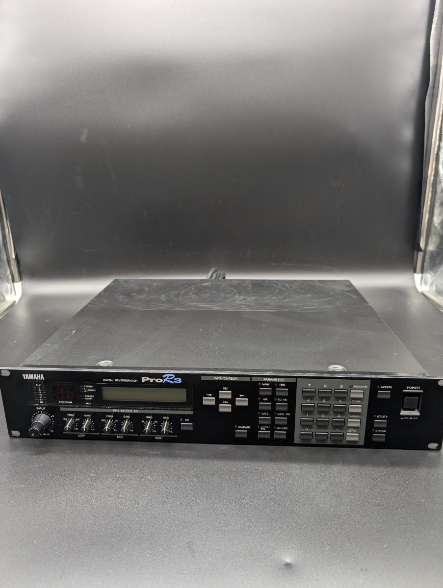 【動作確認済・完品】希少　ヤマハ　DIGITAL REVERBERATOR Pro R3 YAMAHA ProR3 デジタルリバーブ