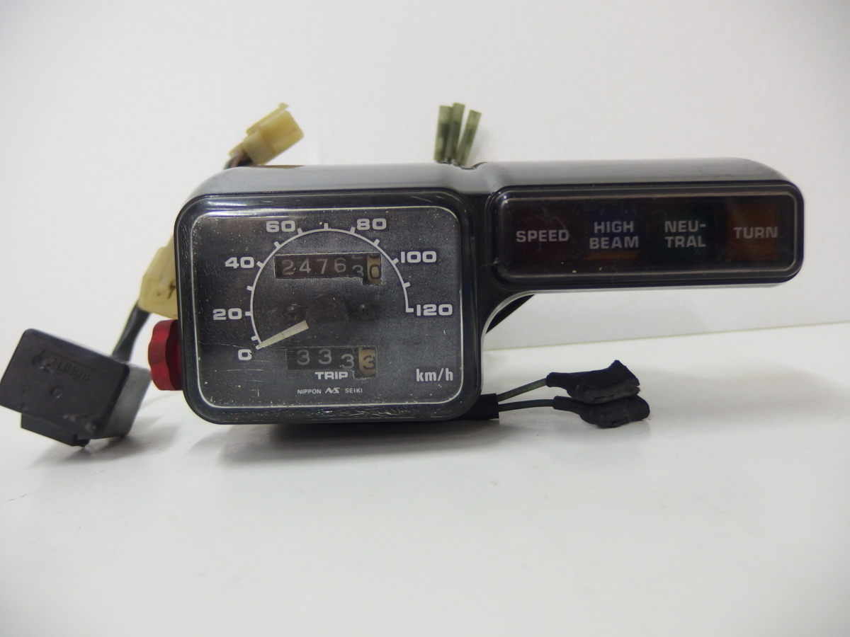 6■/Zク1908　ホンダ　XLR125R JD16　メーター　動作品