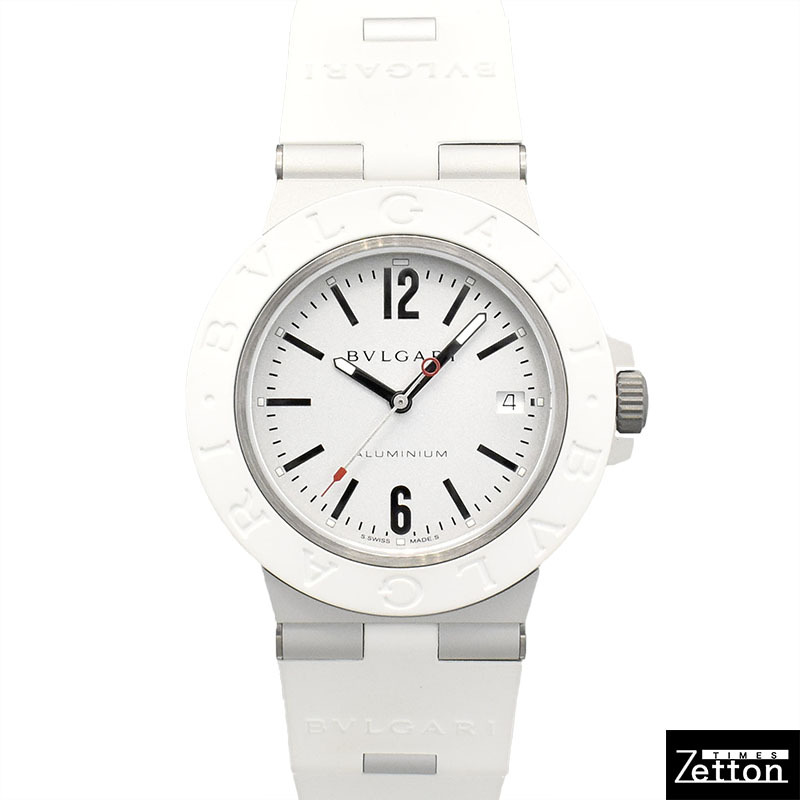 ブルガリ BVLGARI アルミニウム Ref.103964 世界1000本限定 ホワイト 40mm 新品
