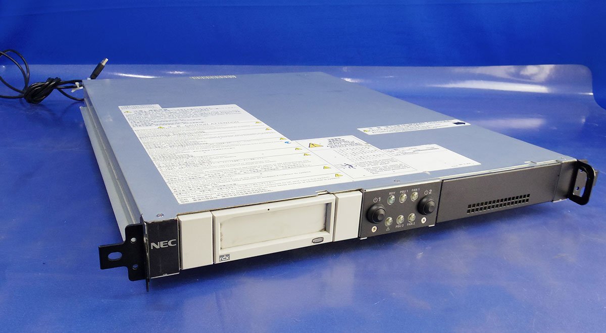 NEC デバイス増設ユニット(ラックマウント用) N8141-69 RDX 1基 ドライブ ラック サーバー サーバ テープ テープライブラリ K040910