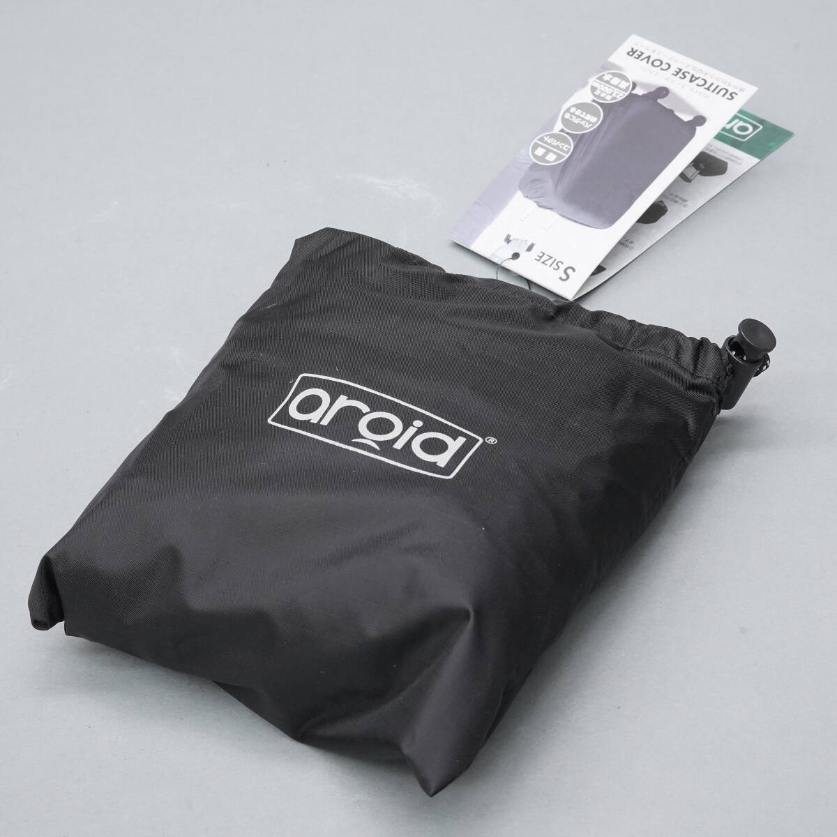 【07】スーツケースカバー　OROIID SUITCASE COVER S size 新品・未使用。発売元　TTC株式会社 アロイド NスーツカバーS