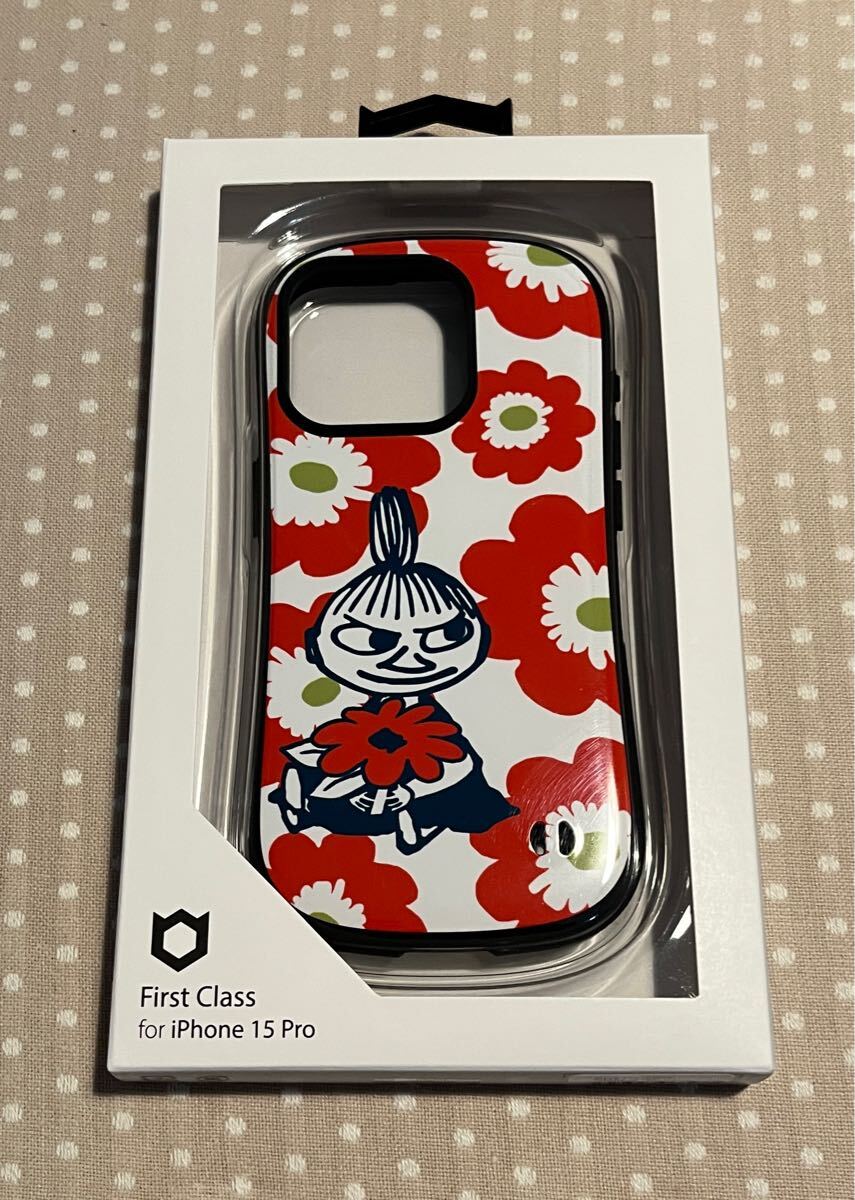 【完売品】iFace First Class iPhone15Pro ケース ムーミン リトルミイ・フラワー（新品・未開封）