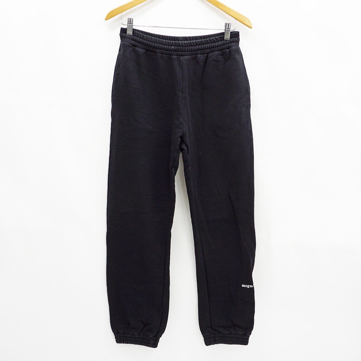◇【MSGM エムエスジーエム】スウェット パンツ ブラック S