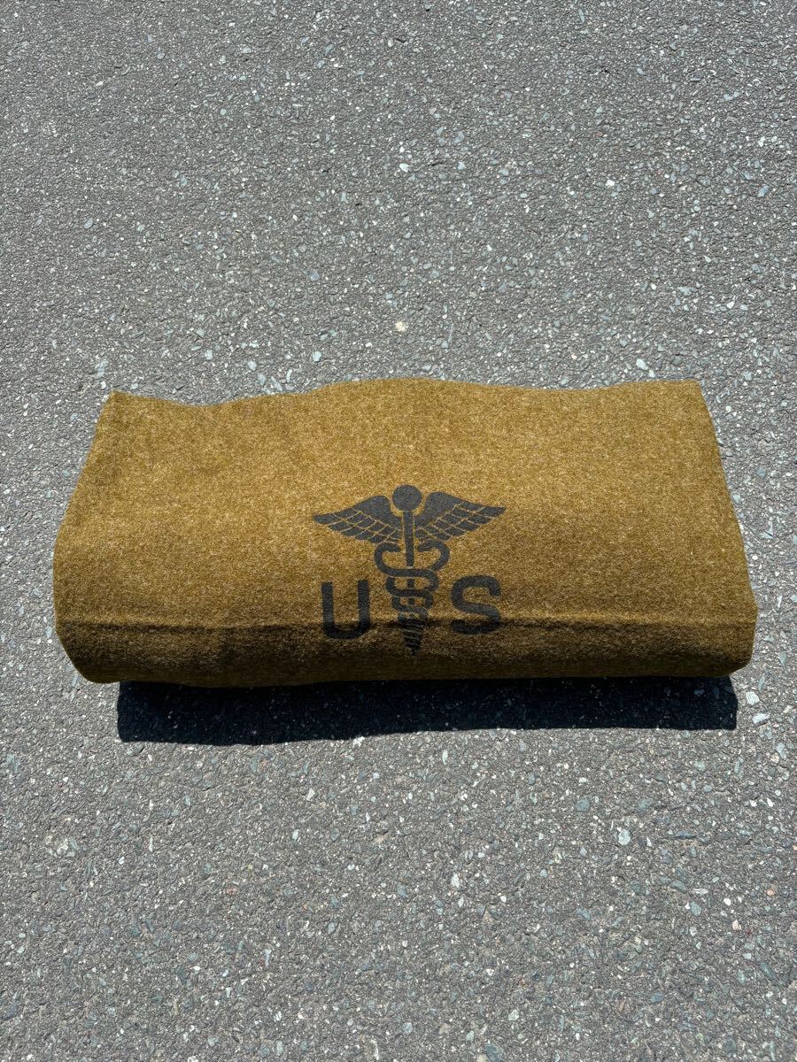米軍 放出品 米軍 50s ヴィンテージ デッドストック ウール ブランケット