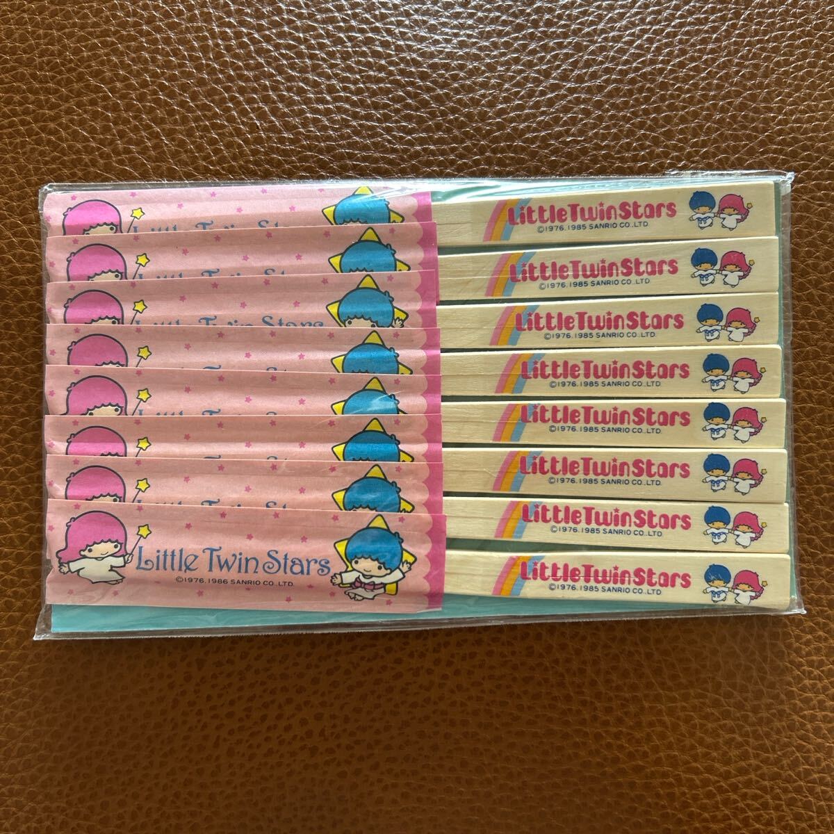 サンリオ SANRIO キキララ リトルツインスターズ LittleTwinStars 割り箸 箸 当時物 1985 新品 値下げ