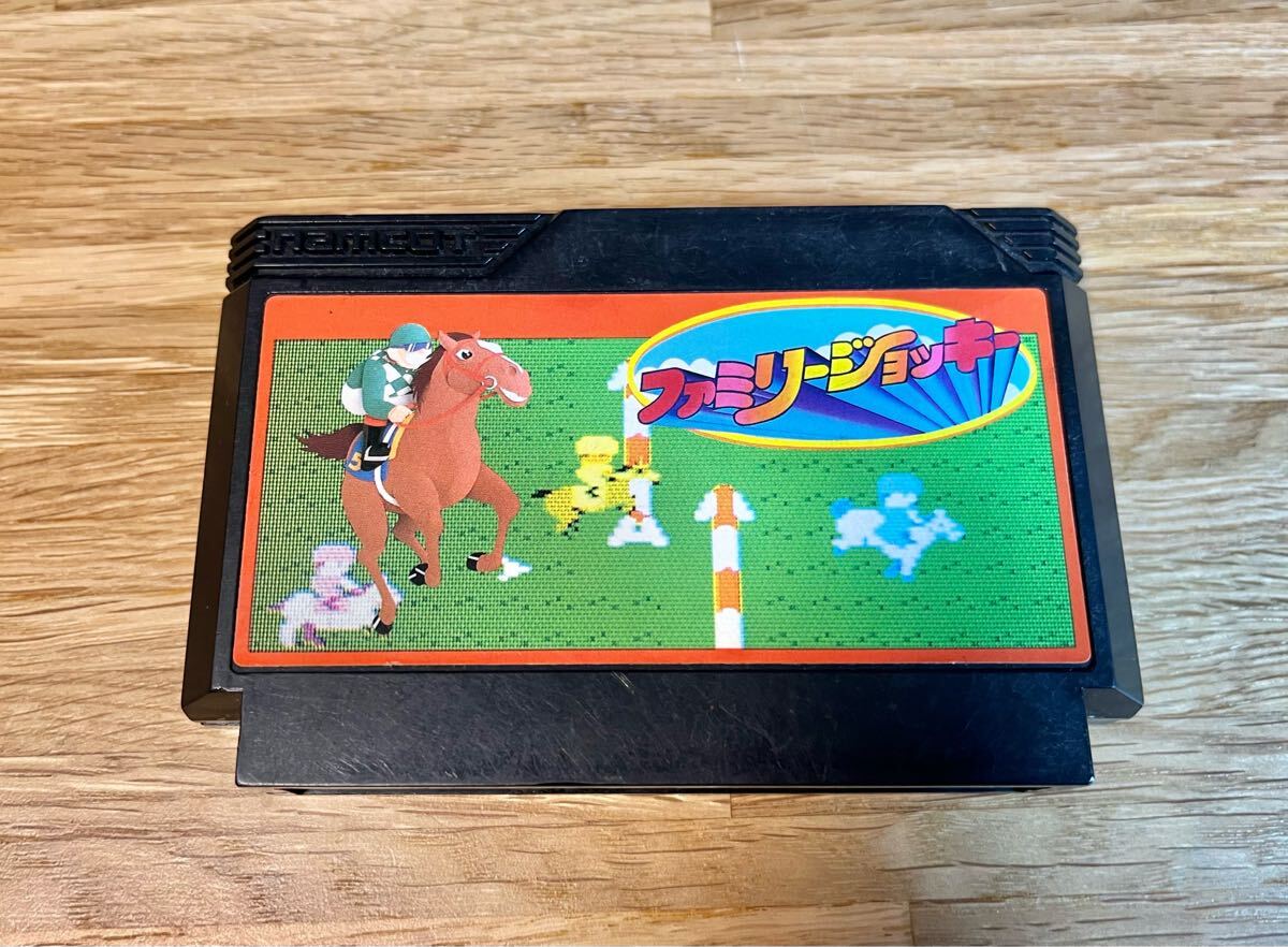 中古　ファミコンカセット　ファミリージョッキー　 ファミコン ゲームソフト