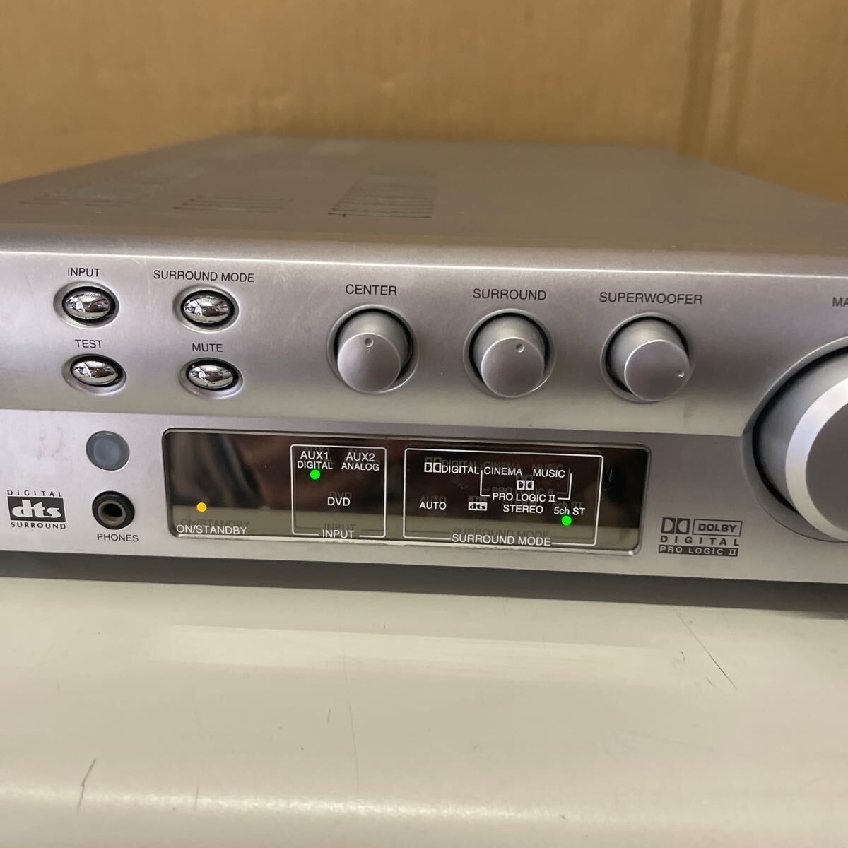 K1515/DENON デノン UAVC-300 AVサラウンドアンプ 通電確認のみ