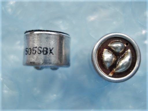 P0014　ホシデン　エレクトレットコンデンサーマイクユニット　KUC1505-01　3端子仕様　動作未確認　長期保存品　ジャンク品　2個セット