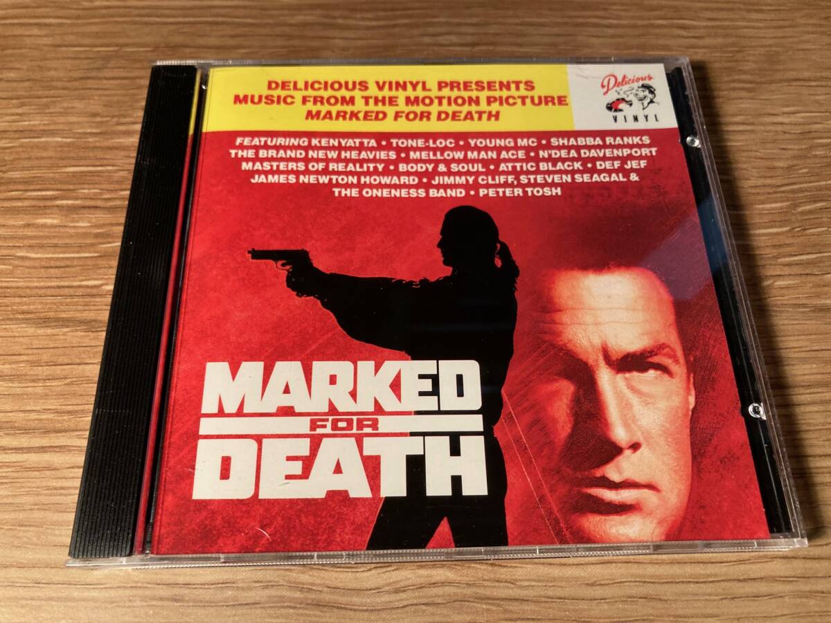 死の標的　サントラ　中古ＣＤ　Marked For Death　Soundtrack　スティーブン・セガール　ピーター・トッシュ　Steven Seagal　Peter Tosh