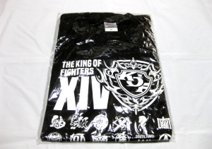 新品 公式 SNK ザ・キング・オブ・ファイターズ 未使用 KOF XIV チームエンブレムTシャツ Mサイズ THE KING OF FIGHTERS ゲーム シャツ