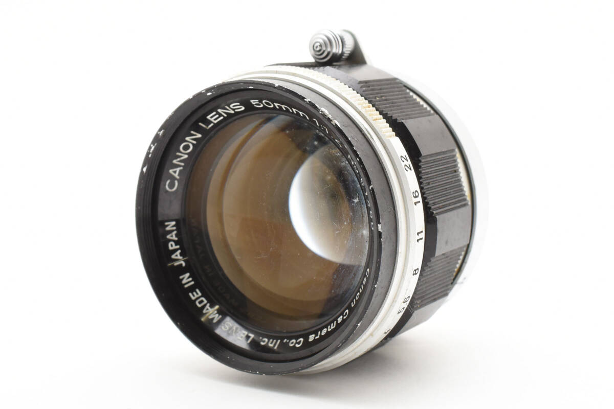 #4633 Canon CANON LENS 50mm F1.4 単焦点 標準レンズ L39 Lマウント