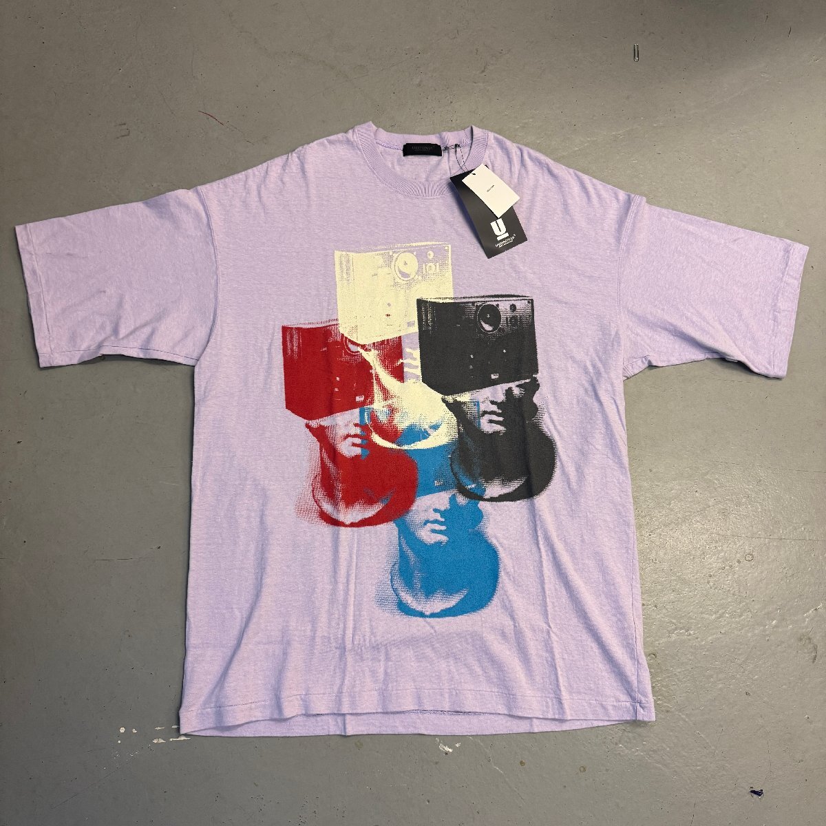 ☆UNDERCOVER アンダーカバー☆ 20SS スピーカーフェイス ビッグシルエット Tシャツ UCY9892-2 タグ付 未使用 short sleeve T-shirt