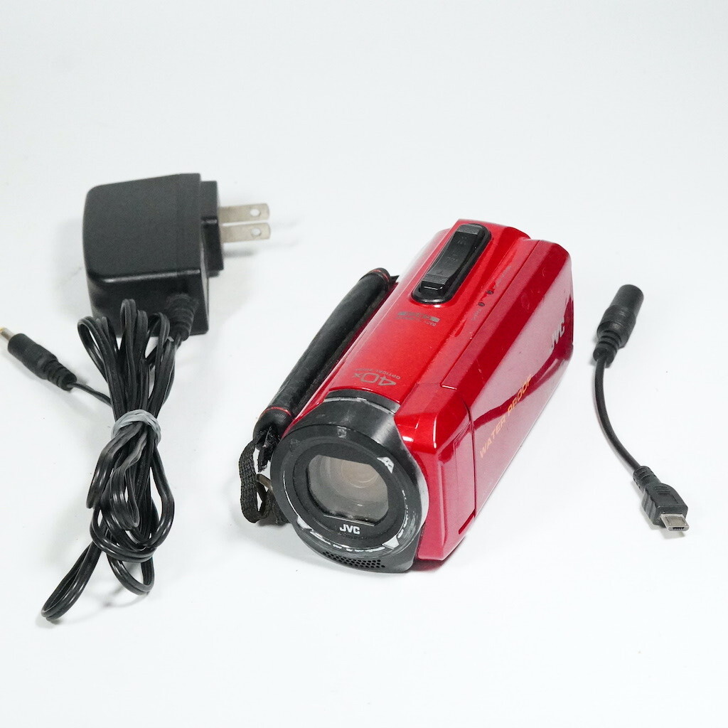 JVC Victor Everio GZ-B800-R レッド /1567 動作OK 1週間保証