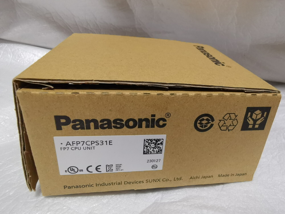 ★新品★ Panasonic AFP7CPS31E FP7 CPUユニット(コンパクト&クラス最高性能)