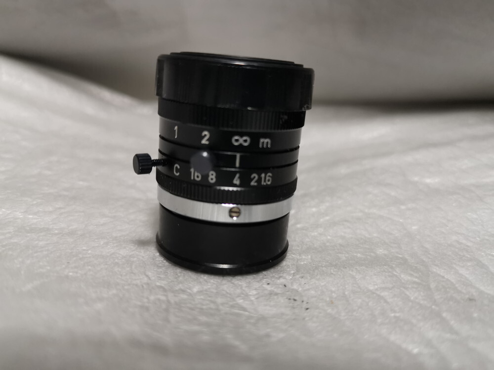 ★未使用★ Keyence CV-L16 Cマウントレンズ 16mm 1:1.6