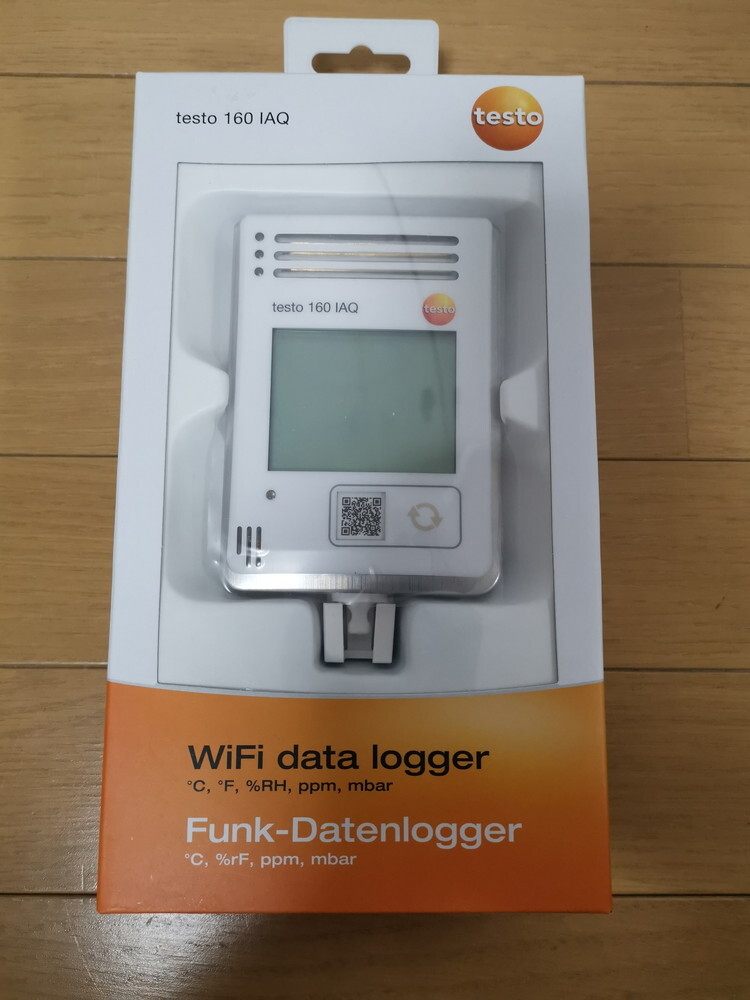 ★新品 テストー/testo 160 IAQ 温湿度/CO2/大気圧 無線データロガー (WiFi Data Logger) 複数有