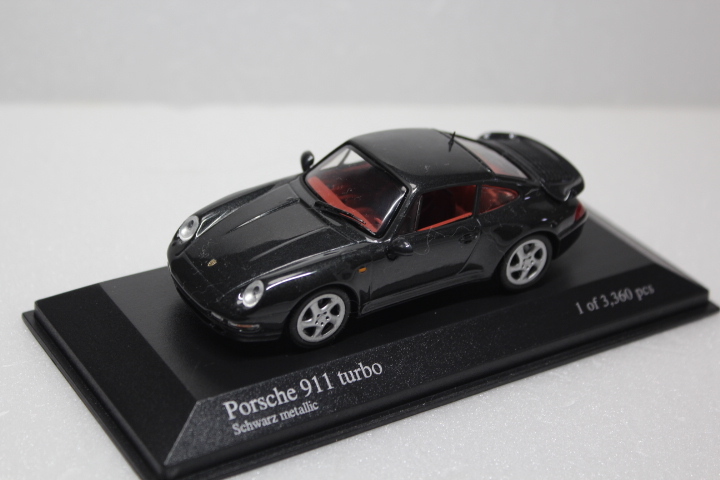 限定 1/43 MINICHAMPS Porsche 911 Turbo 1995(Porsche911 Porsche993 ポルシェ911 ポルシェ993 ターボ 993 911)430 069209