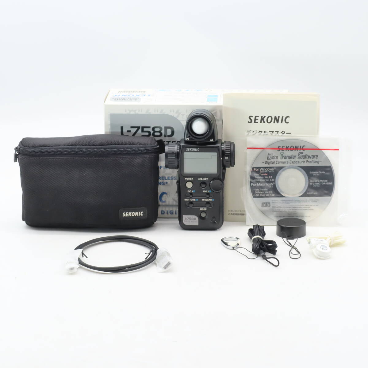 新品級 | SEKONIC セコニック 露出計 デジタルマスター L-758D JH30 #4252