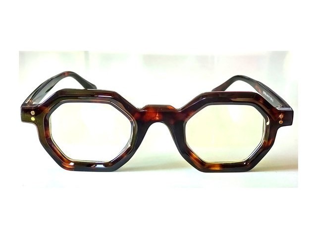 Stately Delight ステイトリィデライト ブラウン メガネ 02