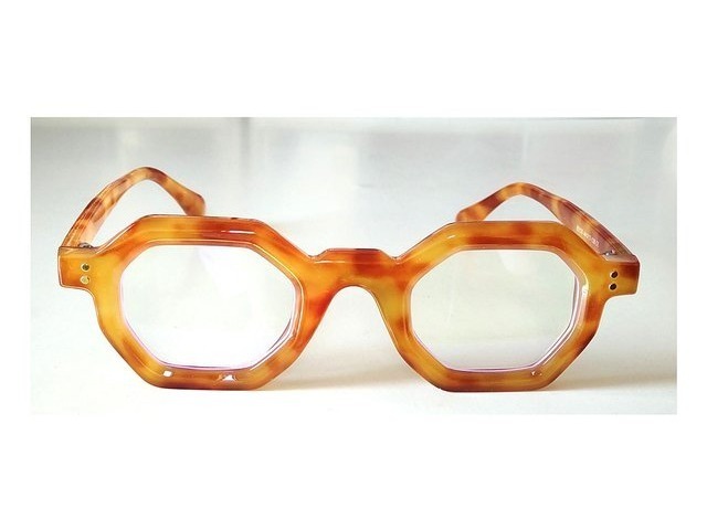 Stately Delight ステイトリィデライト イエロー メガネ 02